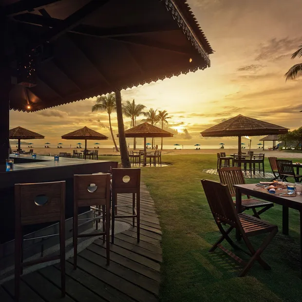 Malaysia Reise, Shangri-La's Rasa Ria Resort & Spa, Bar
