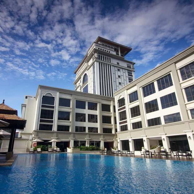 Außenansicht, Hotel Perdana Kota Bharu, Malaysia Reise