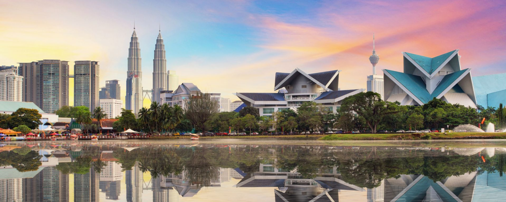 Skyline von Kuala Lumpur, Malaysia
