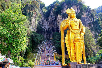Batu-Höhlen, Kuala Lumpur, Malaysia Rundreise