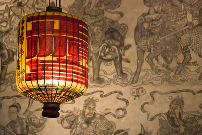 Fahrradtour durch George Town: Papierkunst hat Tradition in Penang