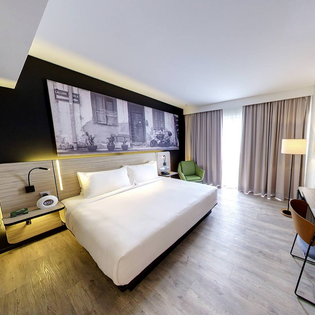 Luxusschlafzimmer, The KL Journal Hotel, Kuala Lumpur, Malaysia Rundreise