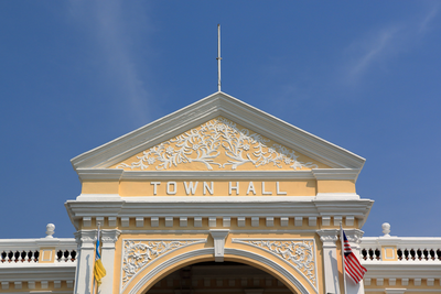 George Town: koloniale Town Hall