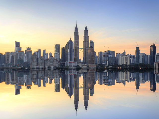 Skyline von Kuala Lumpur, Malaysia Reisen