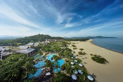 Malaysia, Borneo Naturreise, Kota Kinabalu, Shangri La`s Rasa Ria Resort